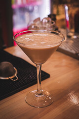 cocktail in bar