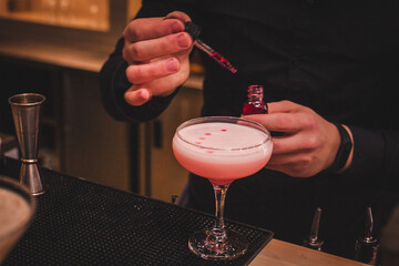 cocktail in the bar