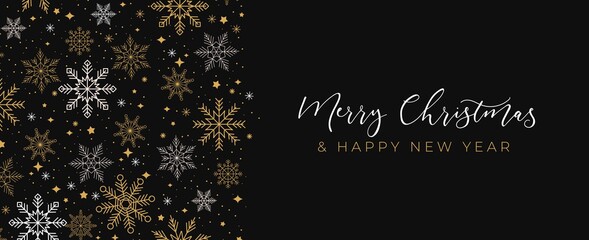 Fototapeta na wymiar Merry Christmas and Happy new year background with linear icons.Luxury and Elegant concept for social networks, banner, invitation, mobile, greeting cards etc. Vector illustration