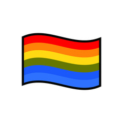 flag color lgbt symbol icon