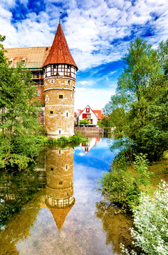 Zollernschloss von Balingen im Zollernalbkreis, Baden-W&uuml;rttemberg, Deutschland