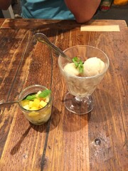 食後のデザート