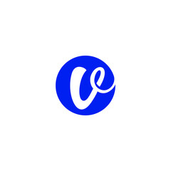letter initial v logo template vector eps