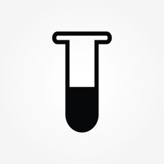 Test-tube icon design vector illustration