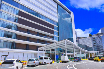 新装した横浜駅西口の景観
