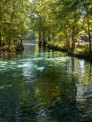 Little Devil's Spring on the Santa Fe River, Gilchrist County, Florida