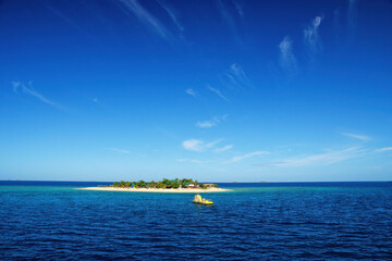 South Sea Island in Mamanuca Island group, Fiji