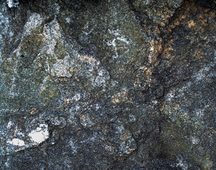 texture of a large mountain heavy stone with different colors