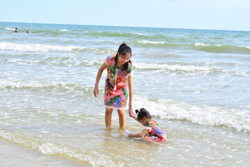 Little Girl at The Sea