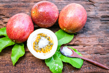 Red passion fruit