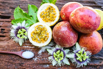 Red passion fruit