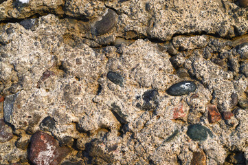 Old concrete foundation