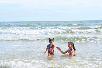 Little Girl at The Sea