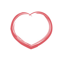 Heart brush icon