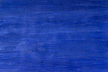 Hand painted gouache on paper blue background. Abstract dark blue background texture. Copy space, background