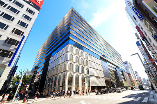 Chuo, Tokyo, Japan - Ginza Six: Ginza Six is a luxury shopping complex located in the Ginza area.