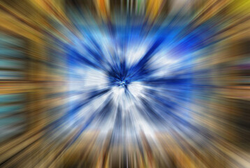 artistic and abstract twirl in various colors