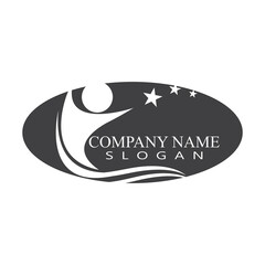 Fun people Healthy Life Logo