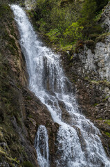Fototapeta na wymiar Wasserfall Naturschutzgebiet Hoher Ifen