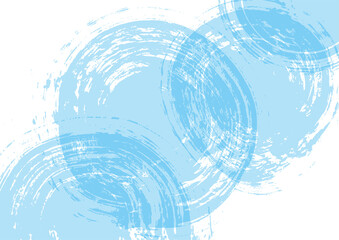 筆で書いた円の背景素材