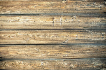 Aged horizontal wood board background texture