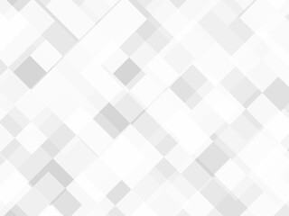 Fototapeta premium Abstract geometric white and gray polygon or lowpoly vector technology concept background.