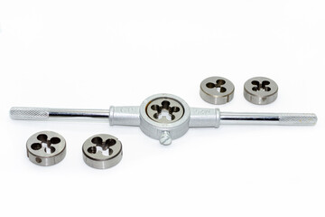 die tool for threading in metalwork