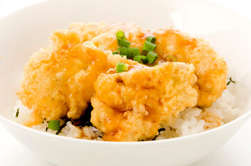 とり天丼