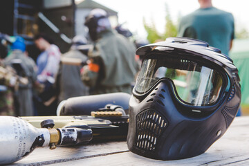 mask paintball © Andrew