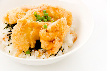 とり天丼