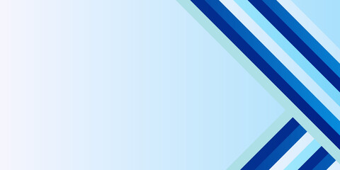 Vector abstract blue retro memphis style geometric background with blank space