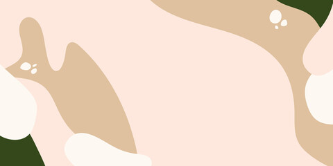 Pastel Color Creative Background for presentation design with liquid element