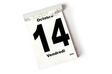  14 Octobre 2022