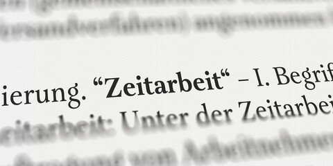 Zeitarbeit