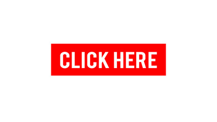 Click here button with hand pointer clicking