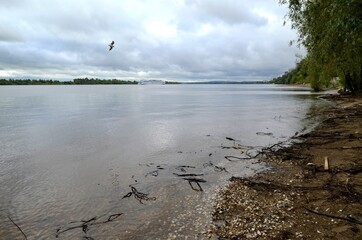 river in the morning