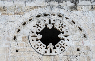  detail of the historic church,antakya