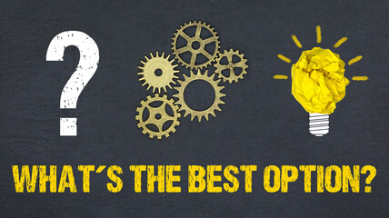 What´s the best option?