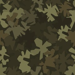 Camouflage seamless pattern background masking camo repeat print