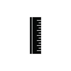 ruler icon vector