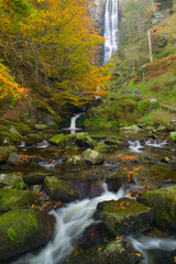 Pistyll Rhaeadr Waterfalls Nr. Llanrhaeadr ym Mochnant Welshpool Powys Wales