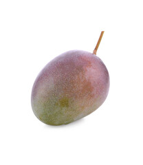 mango slice isolated on white background Clipping Path