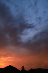 Sunset cloud porn ......Natural Blue Vs Red.....Wallpapers
