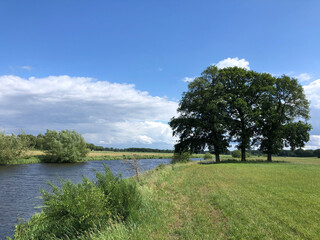 The river Vecht in Overijssel