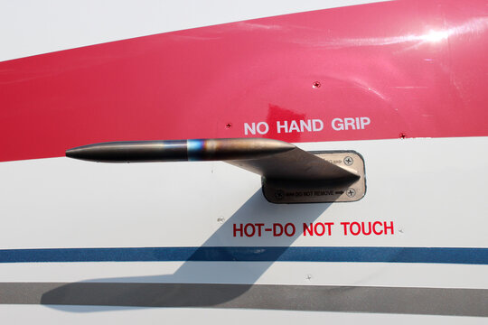 Close Shot of Pitot tube