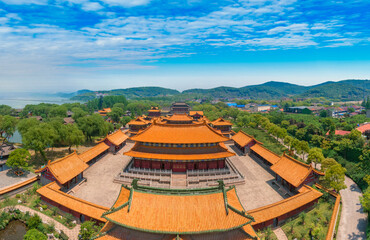 Three Kingdoms Water Margin scenic spot, Wuxi City, Jiangsu Province, China