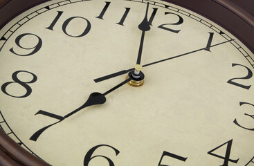 Old vintage clock background