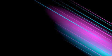 Light e-sport race game presentation background with 3D glow light effect © Salman