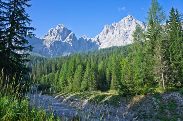 Fototapeta premium Italy, Alps, Europe