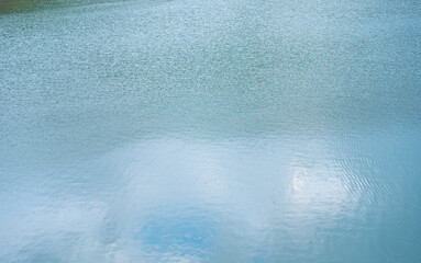 Ripples on the water surface